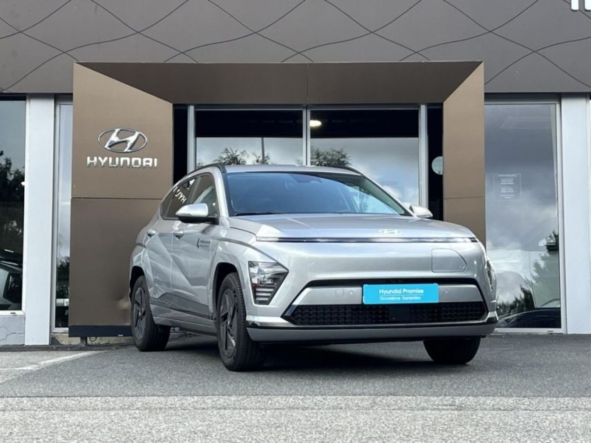 29000 : Hyundai Quimper - Iroise Automobiles - HYUNDAI Kona - Kona - Shimmering Silver Métal - Traction - Electrique