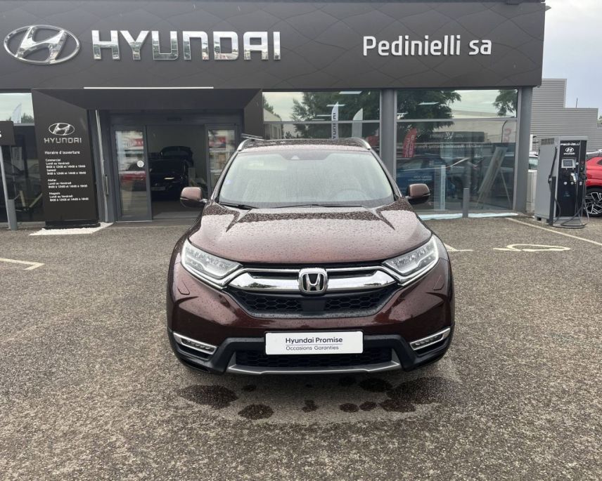 04100 : Hyundai Manosque - Pedinielli - HONDA CR-V HYBRID Executive - CR-V V - MARRON FONCE - Automate à fonct. Continu - Essence / Courant électrique