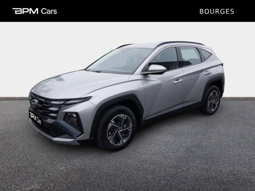 18230 : Hyundai Bourges - BPM Cars - HYUNDAI Tucson - Tucson - Shimmering Silver Métal - Traction - Hybride : Essence/Electrique
