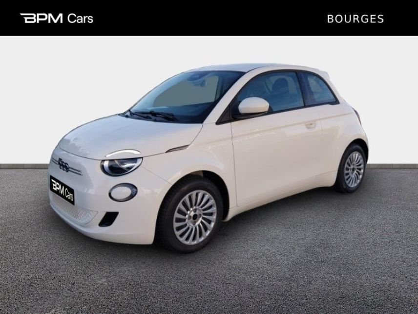 18230 : Hyundai Bourges - BPM Cars - FIAT 500 - 500 - Blanc - Traction - Electrique
