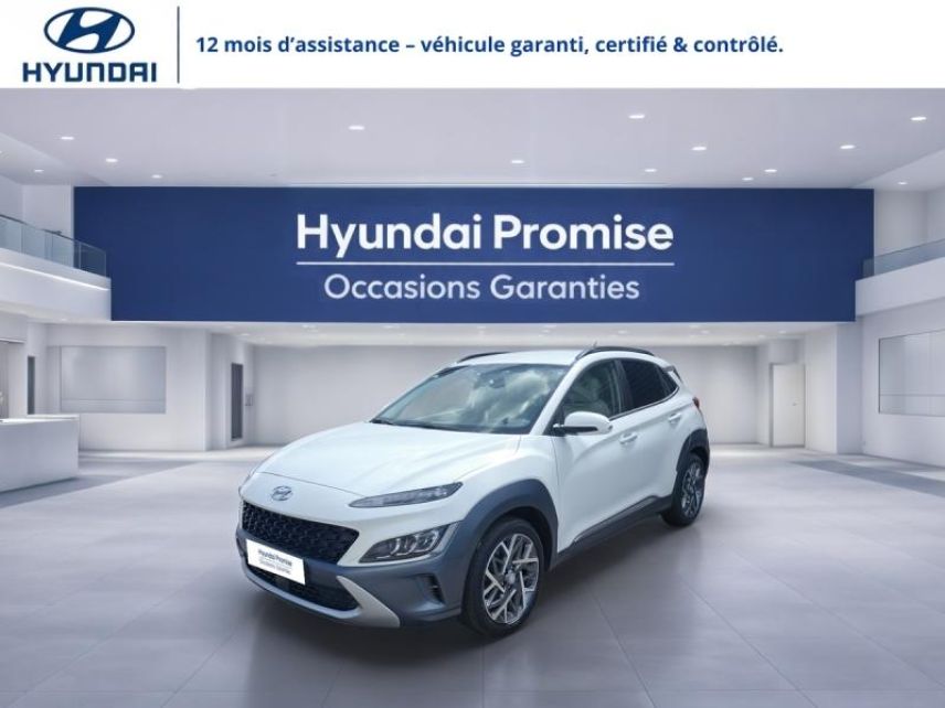56000 : Hyundai Vannes - Park Lann Automobiles - HYUNDAI Kona - Kona - Atlas White - Traction - Hybride : Essence/Electrique