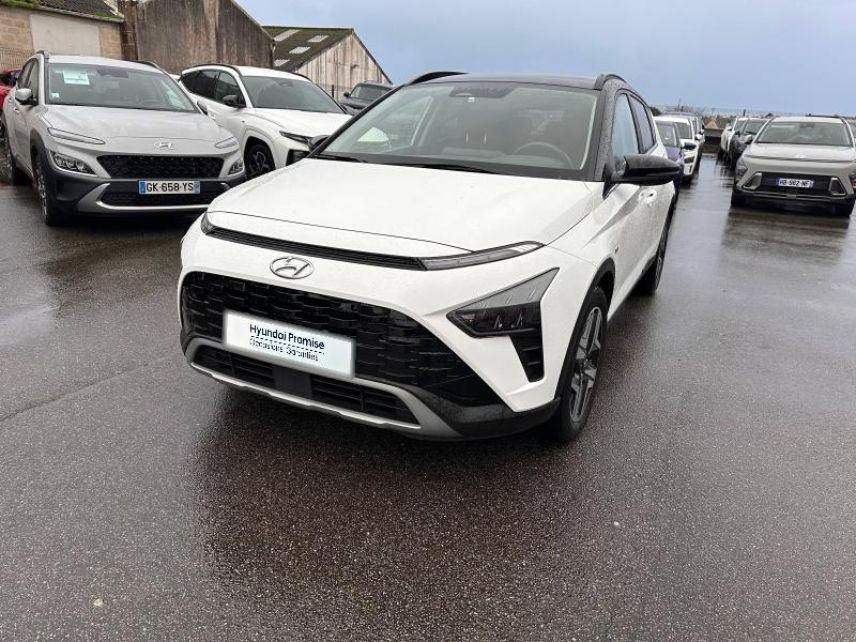 29200 : Hyundai Brest - Iroise Automobiles - HYUNDAI Bayon - Bayon - Atlas White/Toit/rétros Black - Traction - Essence/Micro-Hybride