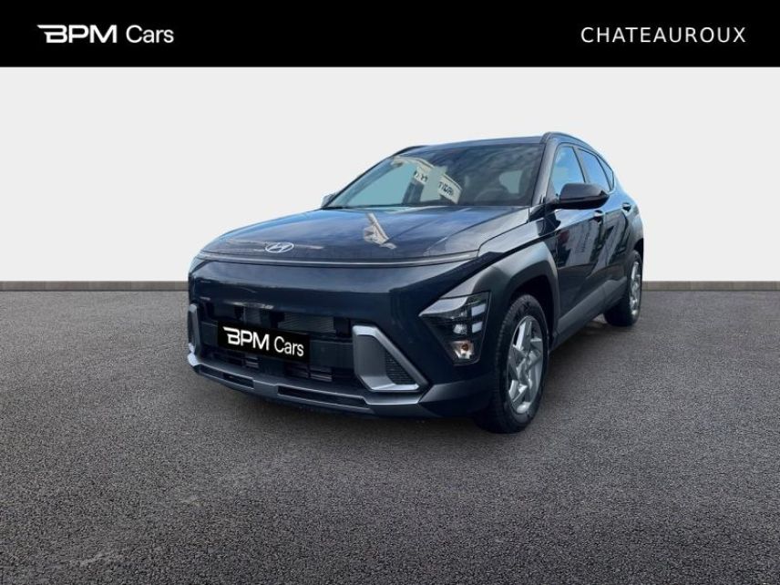 36000 : Hyundai Châteauroux - BPM Cars - HYUNDAI Kona - Kona - Denim Blue perlé métallisé - Traction - Essence