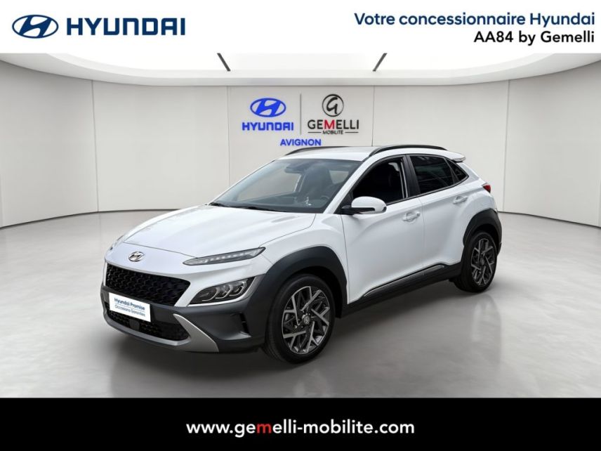 84130 : Hyundai Avignon - Actions Automobiles 84 - HYUNDAI KONA HYBRID Executive - KONA - Blanc - Automate sequentiel - Essence / Courant électrique