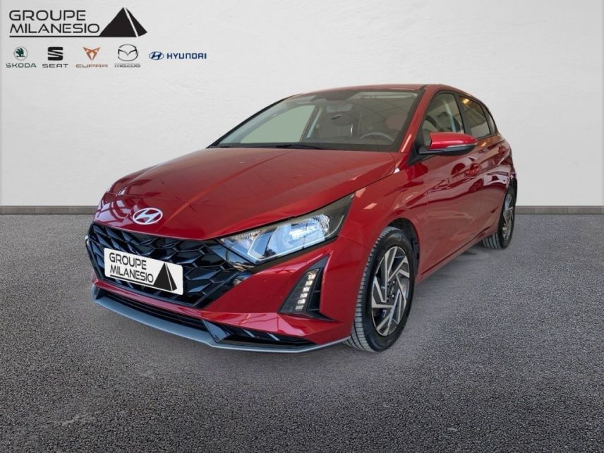 13300 : Hyundai Salon de Provence - Cap Milanesio - HYUNDAI i20 Intuitive - i20 III - Rouge - Automate sequentiel - Essence sans plomb