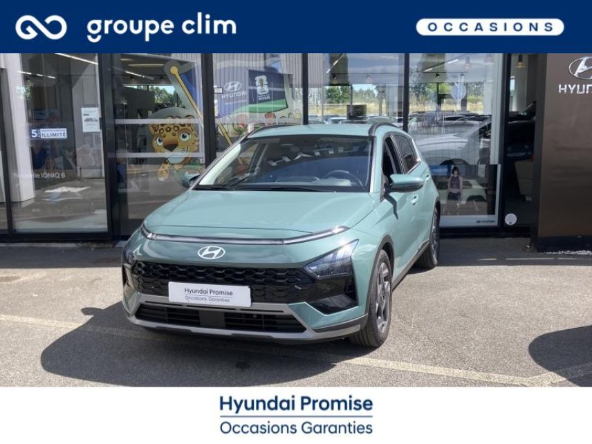 40990 : Hyundai Dax - i-AUTO - HYUNDAI Bayon - Bayon - Mangrove Green Métal/Toit+rétros Black - Traction - Essence