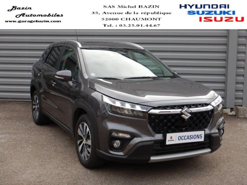 52000 : Hyundai Chaumont - Garage Michel Bazin - SUZUKI S-Cross - S-Cross - Titan Dark Gray métallisée - Traction - Essence/Micro-Hybride