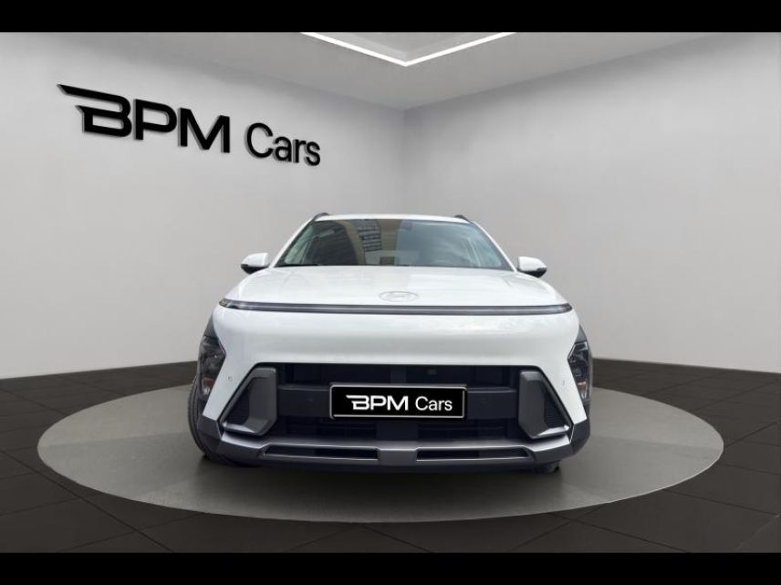75013 : Hyundai Paris 13 - BPM Cars - HYUNDAI Kona - Kona - Atlas White - Traction - Hybride : Essence/Electrique