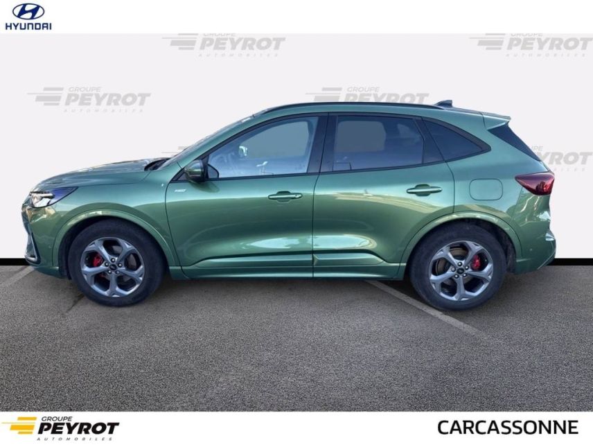 11020 : Hyundai Carcassonne - HMDS - FORD KUGA ST-Line X - KUGA III - VERT CLAIR - Automate à fonct. Continu - Essence / Ethanol / Courant électrique