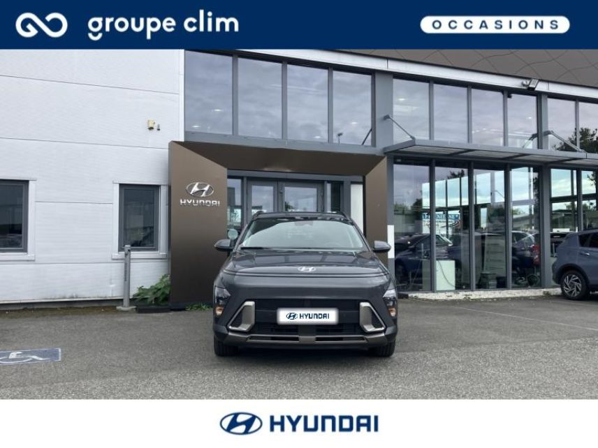 65000 : Hyundai - Groupe Clim - Tarbes - HYUNDAI Kona - Kona - Ecotronic Gray perlé métallisé - Traction - Hybride : Essence/Electrique