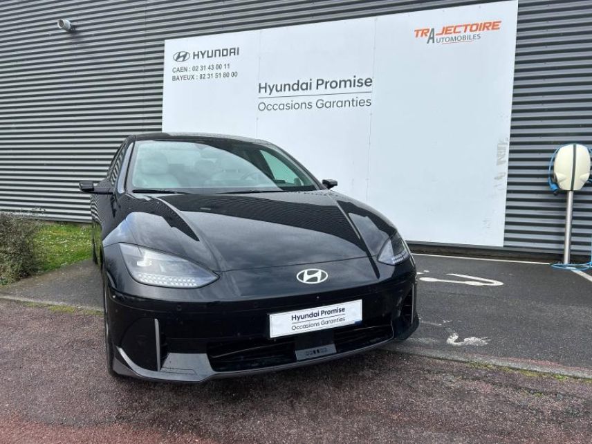 14100 : Hyundai Lisieux - Trajectoire Automobiles - HYUNDAI Ioniq 6 - Ioniq 6 - Abyss Black métal - Propulsion - Electrique