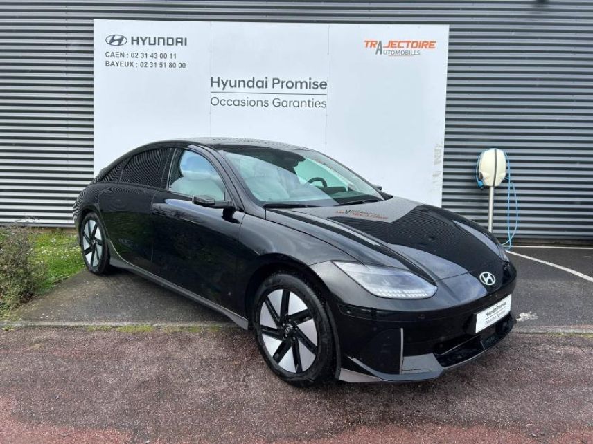 14100 : Hyundai Lisieux - Trajectoire Automobiles - HYUNDAI Ioniq 6 - Ioniq 6 - Abyss Black métal - Propulsion - Electrique