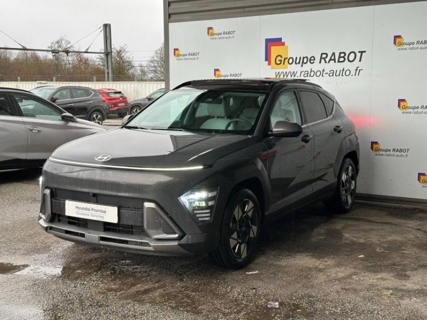 78310 : Hyundai Coignières - Socohy | Groupe Rabot - HYUNDAI Kona - Kona - Ecotronic Gray perlé métallisé - Traction - Hybride : Essence/Electrique