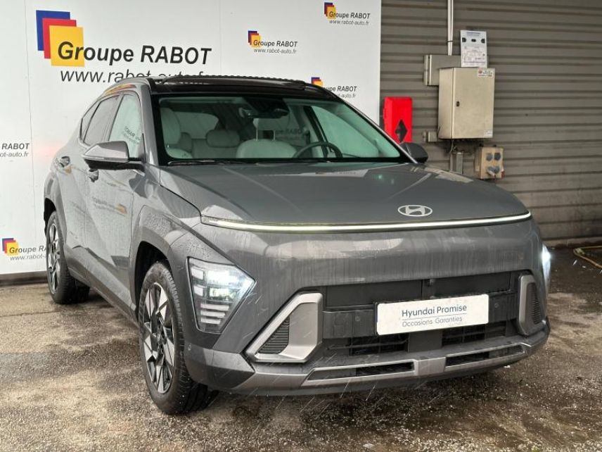 78310 : Hyundai Coignières - Socohy | Groupe Rabot - HYUNDAI Kona - Kona - Ecotronic Gray perlé métallisé - Traction - Hybride : Essence/Electrique