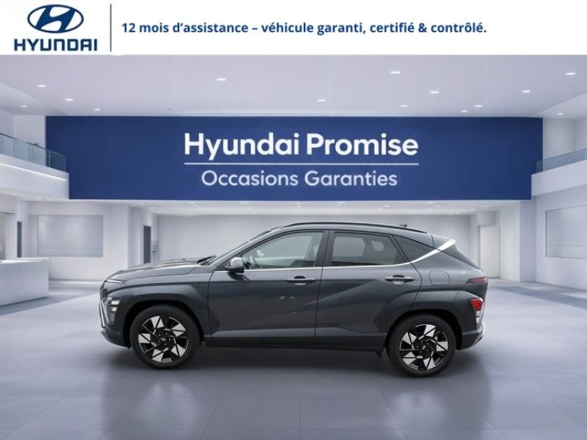29200 : Hyundai Brest - Iroise Automobiles - HYUNDAI Kona - Kona - Ecotronic Gray perlé métallisé - Traction - Hybride : Essence/Electrique