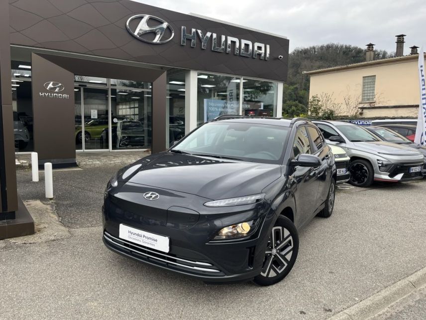 38200 : Hyundai Vienne - Groupe Central Autos - HYUNDAI KONA ELECTRIC Intuitive - KONA ELECTRIQUE - Gris - Automate à fonct. Continu - Courant électrique