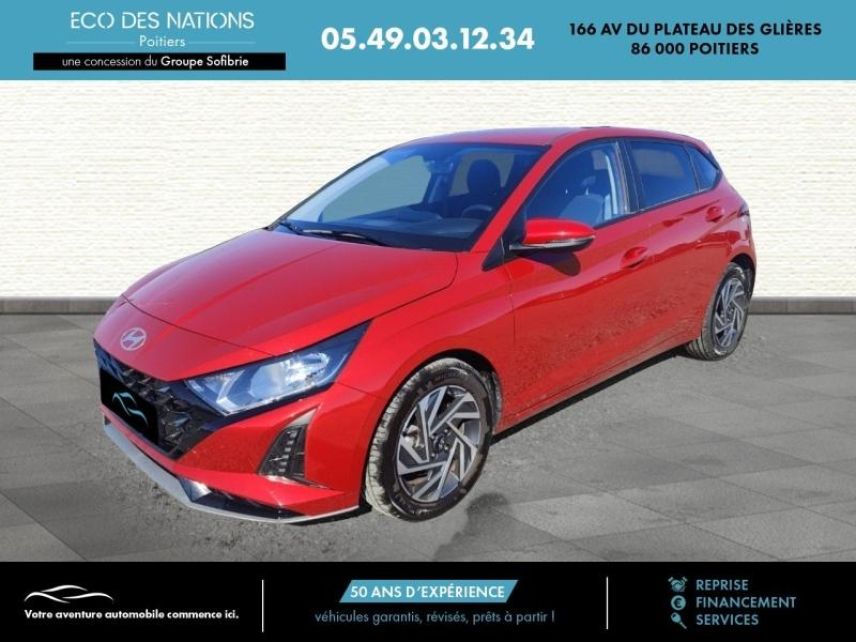 86000 : Hyundai Poitiers - Eco des Nations - HYUNDAI i20 - i20 - Rouge - Traction - Essence
