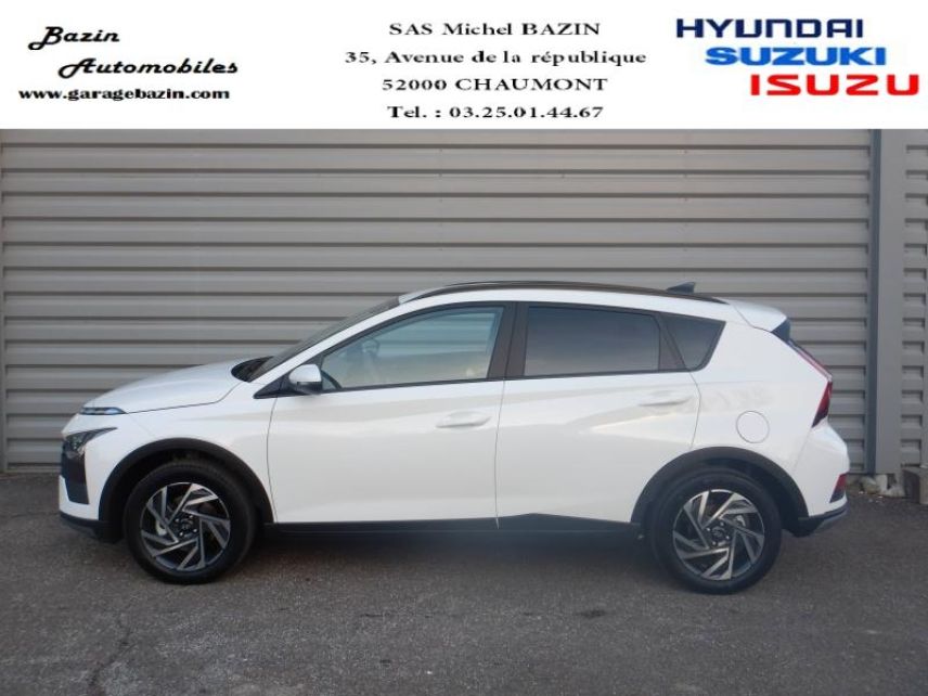 52000 : Hyundai Chaumont - Garage Michel Bazin - HYUNDAI Bayon - Bayon - Atlas White - Traction - Essence