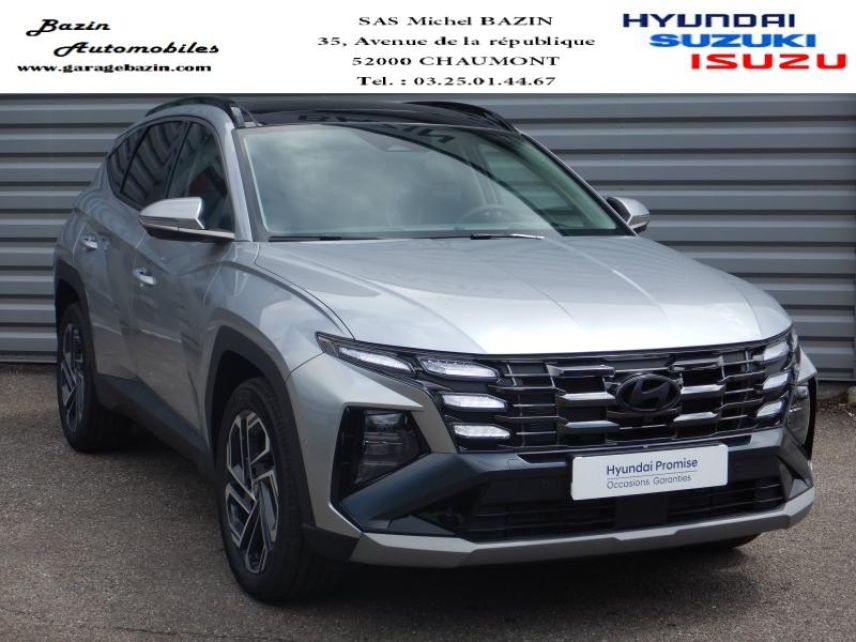 52000 : Hyundai Chaumont - Garage Michel Bazin - HYUNDAI Tucson - Tucson - Shimmering Silver Métal - Traction - Hybride : Essence/Electrique