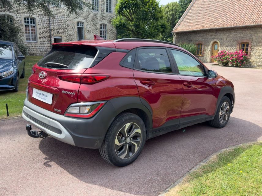 62360 : Hyundai Boulogne-sur-Mer - Garage Du Château - HYUNDAI KONA HYBRID Intuitive - KONA - Rouge - Automate sequentiel - Essence / Courant électrique