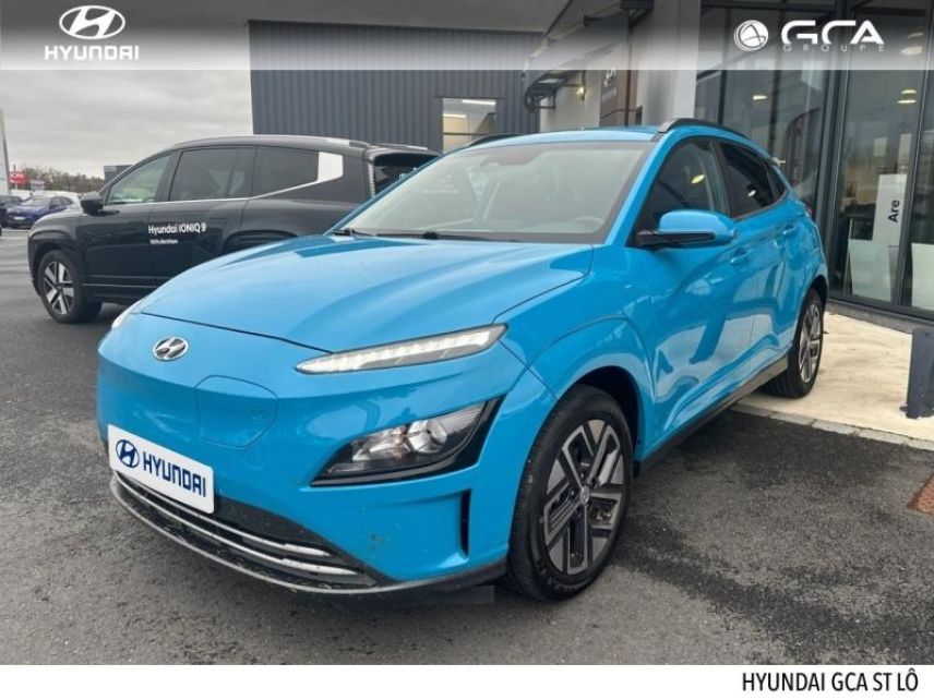 50000 : Hyundai Saint-Lô - GCA - HYUNDAI Kona - Kona - Surfy Blue Métal - Traction - Electrique
