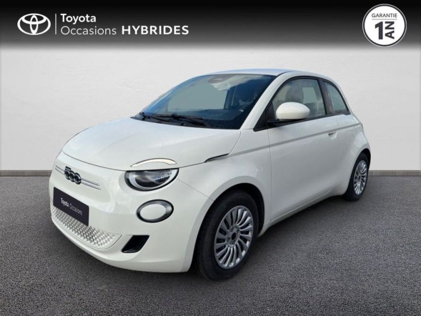 50000 : Hyundai Saint-Lô - GCA - FIAT 500 - 500 - Blanc - Traction - Electrique