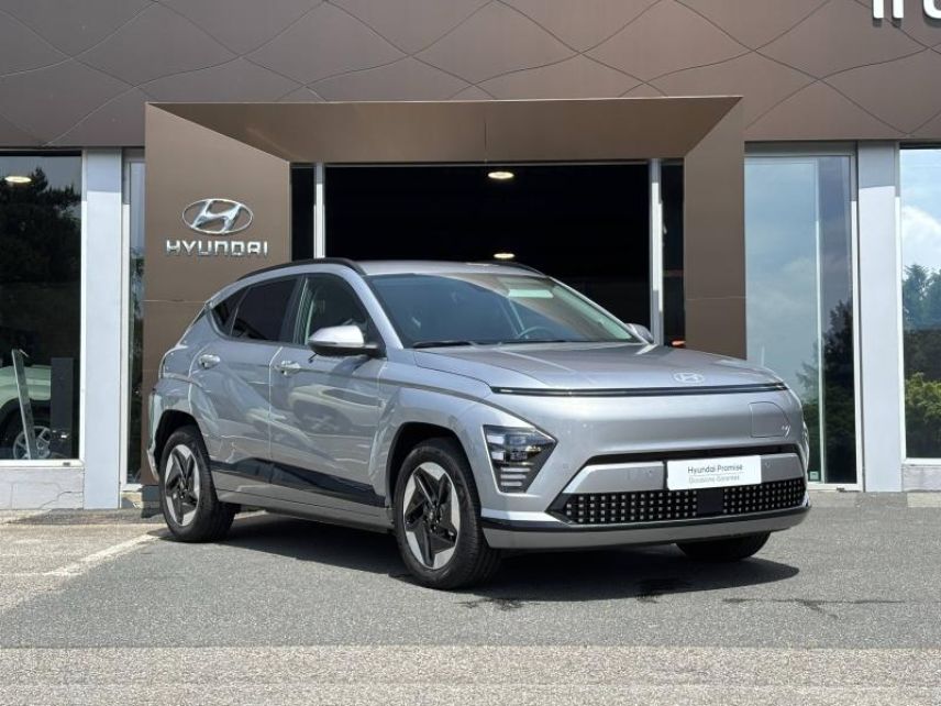 29000 : Hyundai Quimper - Iroise Automobiles - HYUNDAI Kona - Kona - Shimmering Silver Métal - Traction - Electrique