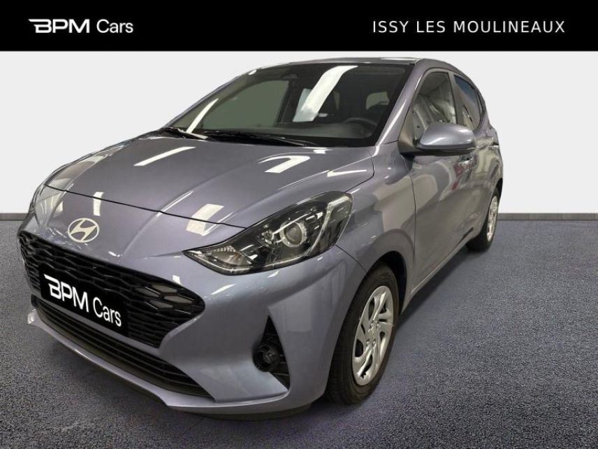 92130 : Hyundai ISSY-LES-MOULINEAUX - BPM Cars - HYUNDAI i10 - i10 - Meta Blue Métal - Traction - Essence
