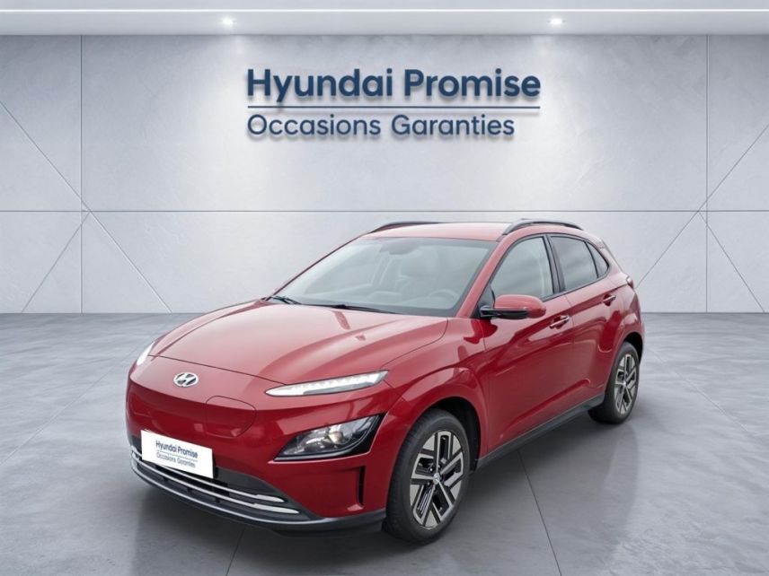 56000 : Hyundai Vannes - Park Lann Automobiles - HYUNDAI Kona - Kona - Sunset Red Métal - Traction - Electrique