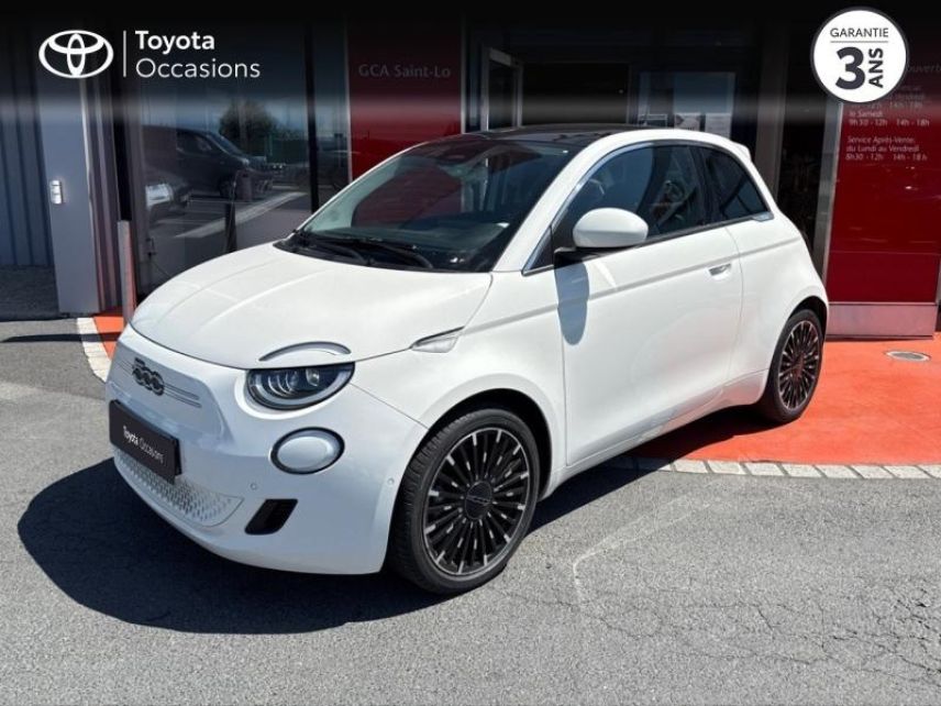 50000 : Hyundai Saint-Lô - GCA - FIAT 500 - 500 -  - Traction - Electrique