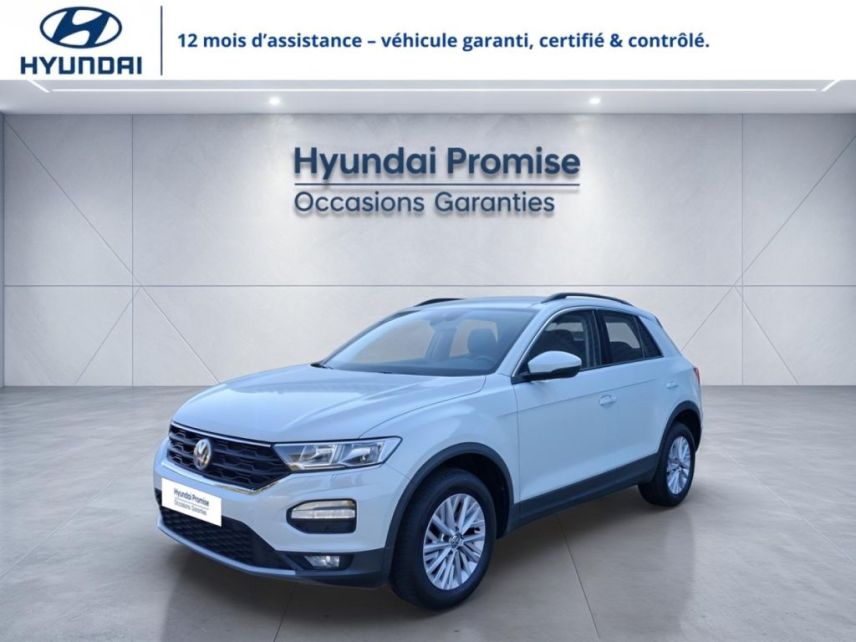 56000 : Hyundai Vannes - Park Lann Automobiles - VOLKSWAGEN T-Roc - T-Roc - Blanc Pur - Traction - Essence
