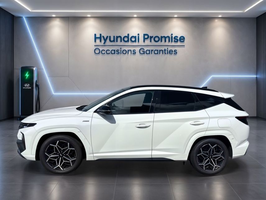 85000 : Hyundai MoceanRent | La Roche-sur-Yon - Océane Auto - HYUNDAI TUCSON N Line Executive - TUCSON IV - Blanc - Automate sequentiel - Diesel