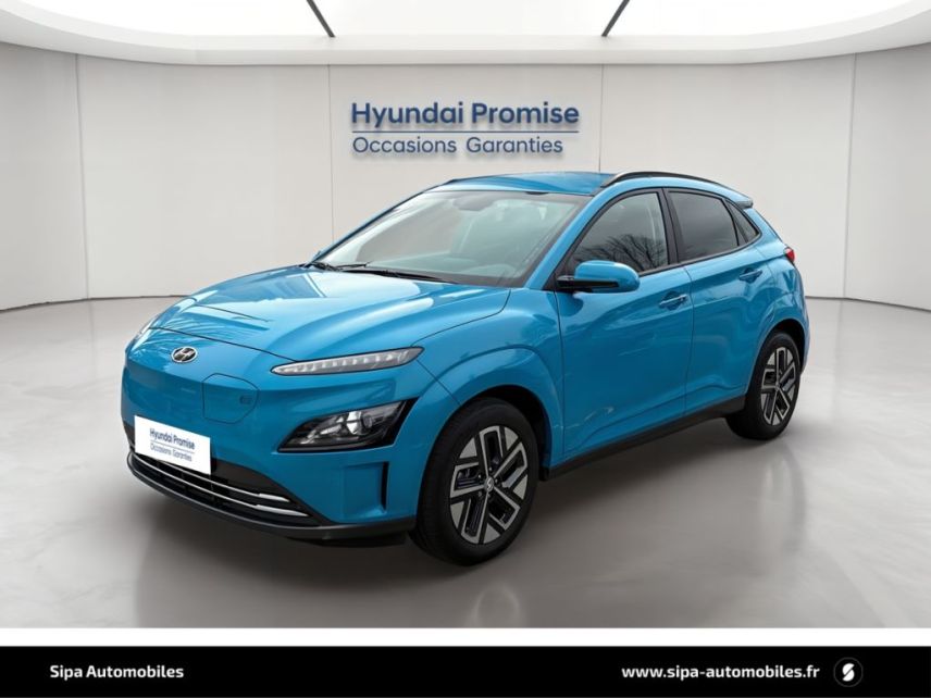 33110 : Hyundai Bordeaux Nord Le Bouscat - Sipa Automobiles - HYUNDAI KONA ELECTRIC Intuitive - KONA ELECTRIC (12/2020) - BLEU CLAIR - Automate à fonct. Continu - Courant électrique
