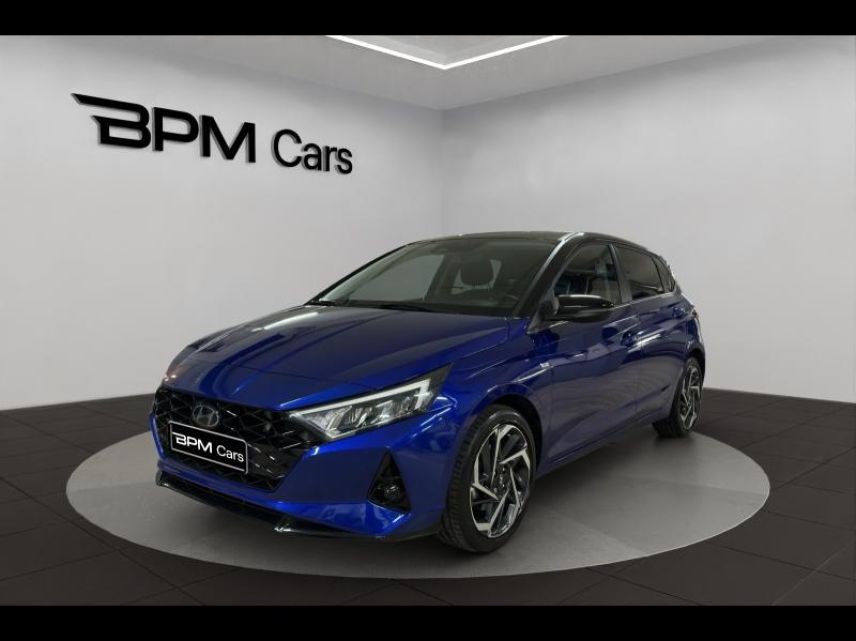 94270 : Hyundai Kremlin-Bicêtre - BPM Cars - HYUNDAI i20 - i20 - Intense Blue Métal/Toit/rétro Black - Traction - Essence/Micro-Hybride
