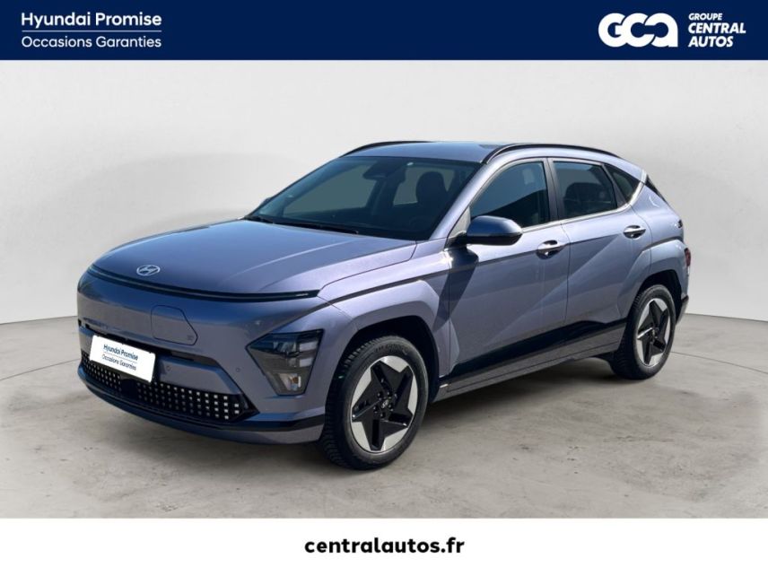 38300 : Hyundai Bourgoin-Jallieu - Groupe Central Autos - HYUNDAI KONA ELECTRIC Intuitive - KONA ELECTRIQUE II - Bleu - Automate à fonct. Continu - Courant électrique