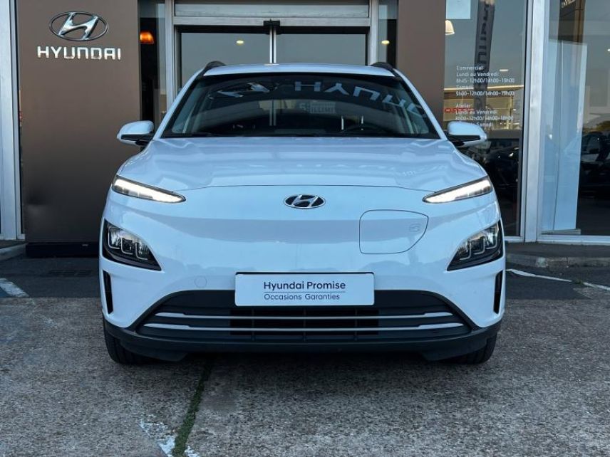 72100 : Hyundai Le Mans - GCA LE MANS - HYUNDAI Kona - Kona - Serenity White Métal - Traction - Electrique