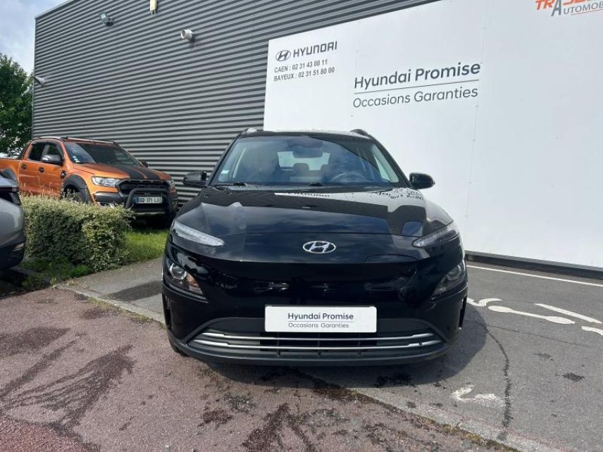 14100 : Hyundai Lisieux - Trajectoire Automobiles - HYUNDAI Kona - Kona - Phantom Black Métal - Traction - Electrique