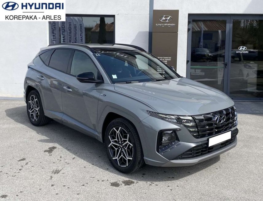 13200 : HYUNDAI Arles - Lexa Automobile - HYUNDAI TUCSON N Line Executive - TUCSON IV - Gris - Boîte automatique - Essence / Courant électrique