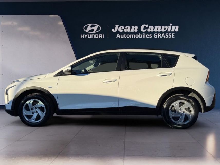 06130 : Hyundai Grasse - Garage Jean Cauvin - HYUNDAI BAYON Initia - BAYON - Blanc - Boîte manuelle - Essence sans plomb