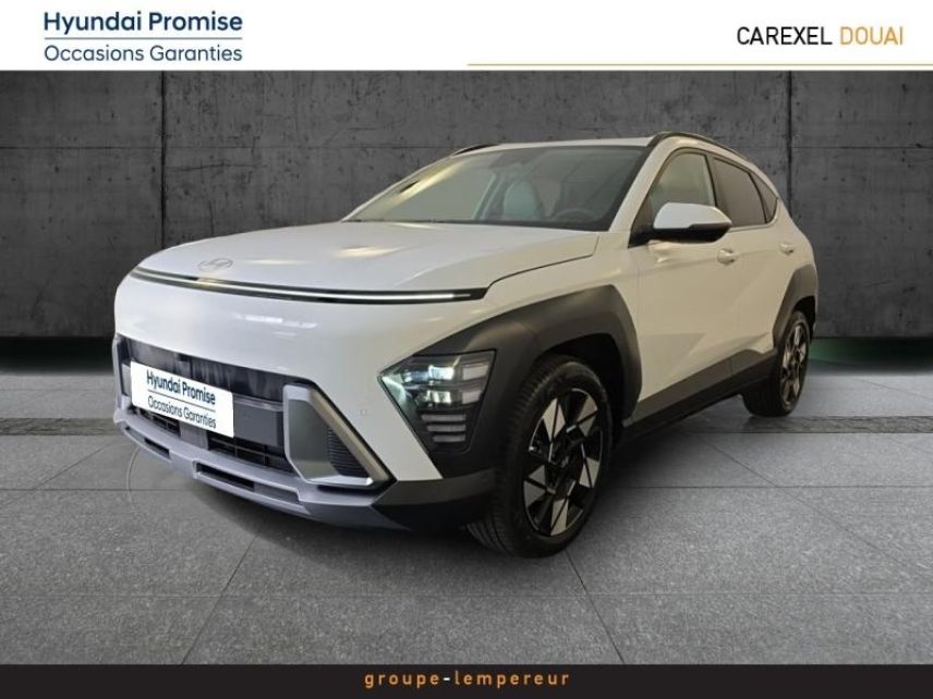 59187 : Hyundai Douai - Groupe Lempereur - HYUNDAI Kona - Kona - Atlas White - Traction - Hybride : Essence/Electrique