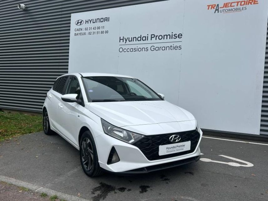 14100 : Hyundai Lisieux - Trajectoire Automobiles - HYUNDAI i20 - i20 - Atlas White - Traction - Essence/Micro-Hybride