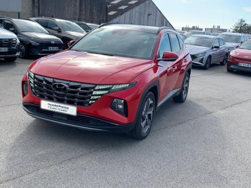 29200 : Hyundai Brest - Iroise Automobiles - HYUNDAI Tucson - Tucson - Rouge - Transmission intégrale - Hybride rechargeable : Essence/Electrique