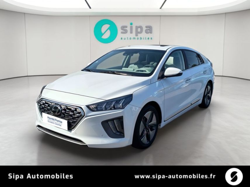 33140 : Hyundai Bordeaux Sud Villenave d'Ornon - Sipa Automobiles - HYUNDAI IONIQ Executive - IONIQ (06/2019) - Blanc - Automate sequentiel - Essence / Courant électrique