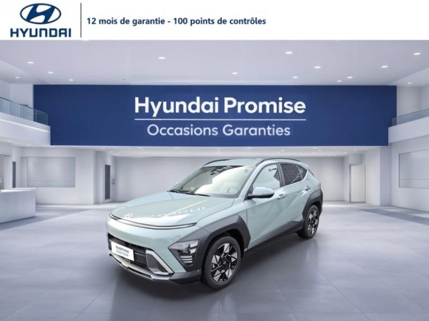 56000 : Hyundai Vannes - Park Lann Automobiles - HYUNDAI Kona - Kona - Vert - Traction - Hybride : Essence/Electrique