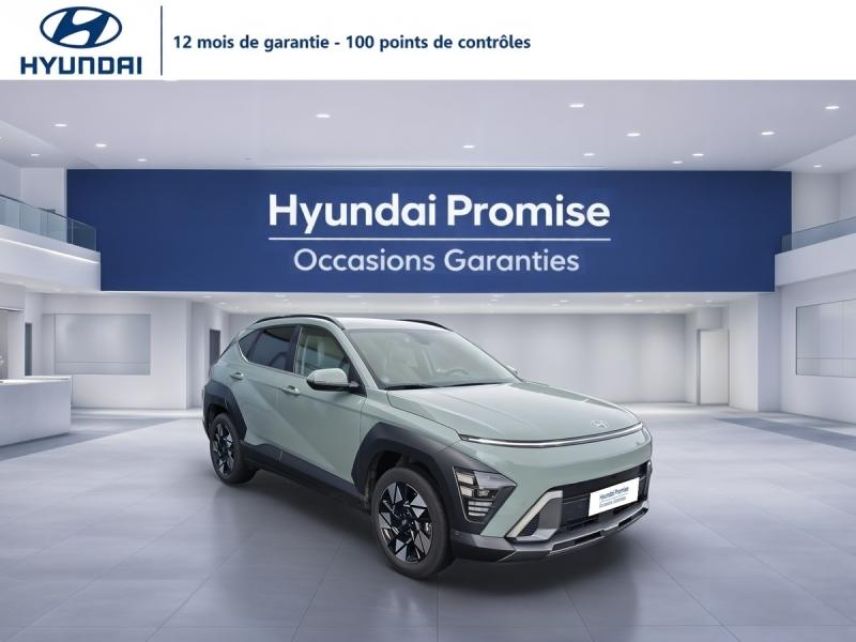 56000 : Hyundai Vannes - Park Lann Automobiles - HYUNDAI Kona - Kona - Vert - Traction - Hybride : Essence/Electrique