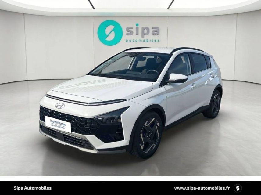 33140 : Hyundai Bordeaux Sud Villenave d'Ornon - Sipa Automobiles - HYUNDAI BAYON Creative - BAYON - Blanc - Automate sequentiel - Essence sans plomb