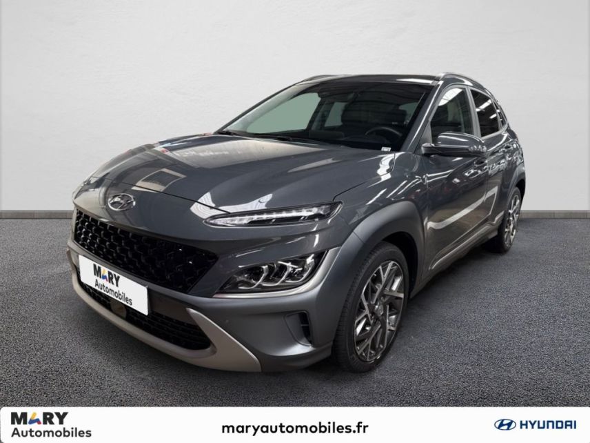 76000 : Hyundai Rouen - JFC by Mary Automobiles - HYUNDAI KONA HYBRID Intuitive - KONA HYBRID (10/2020-04/2023) - Gris - Automate sequentiel - Essence / Courant électrique