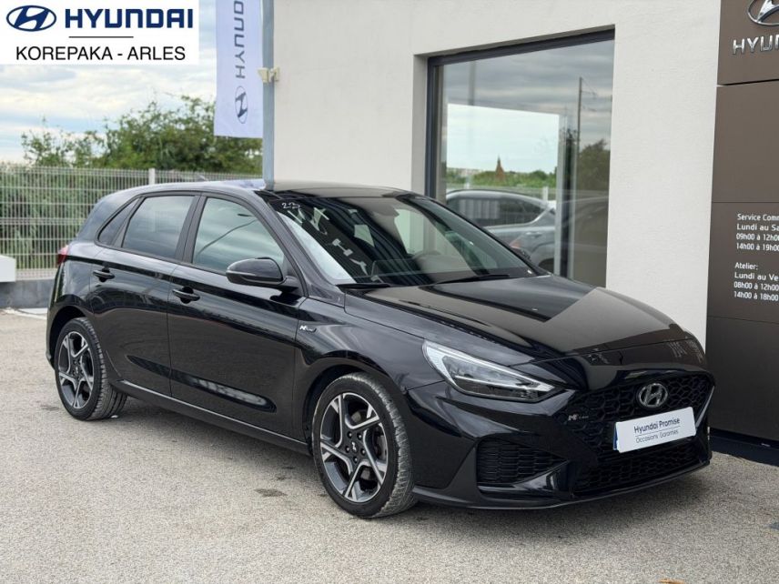 13200 : HYUNDAI Arles - Lexa Automobile - HYUNDAI i30 N Line - i30 III - Noir - Boîte séquentielle - Essence sans plomb