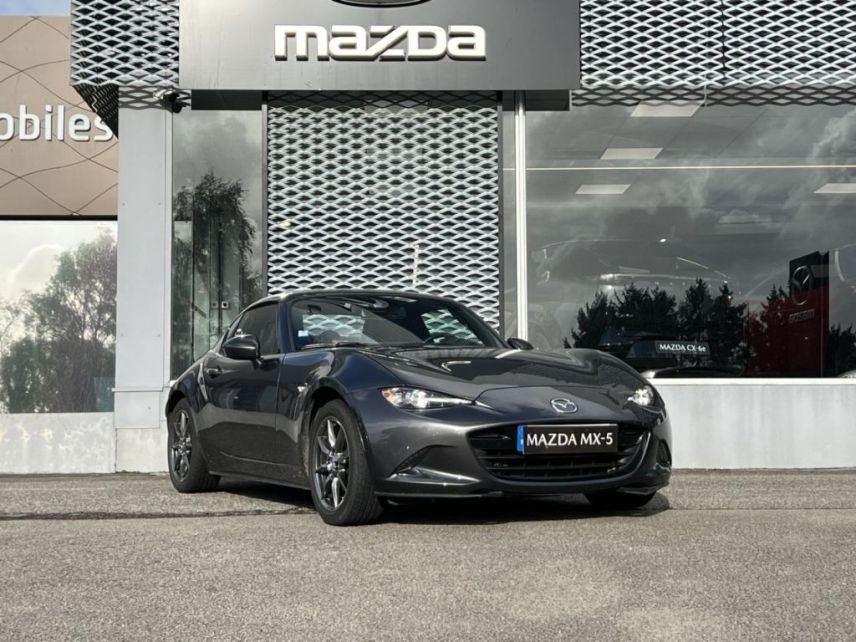 29000 : Hyundai Quimper - Iroise Automobiles - MAZDA MX-5 RF - MX-5 RF - Machine Gray métallisé - Propulsion - Essence