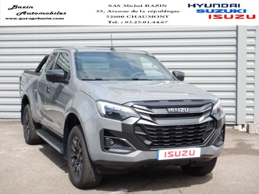 52000 : Hyundai Chaumont - Garage Michel Bazin - ISUZU D-Max - D-Max - Kinabalu Gray Metallic - Transmission intégrale enclenc - Diesel